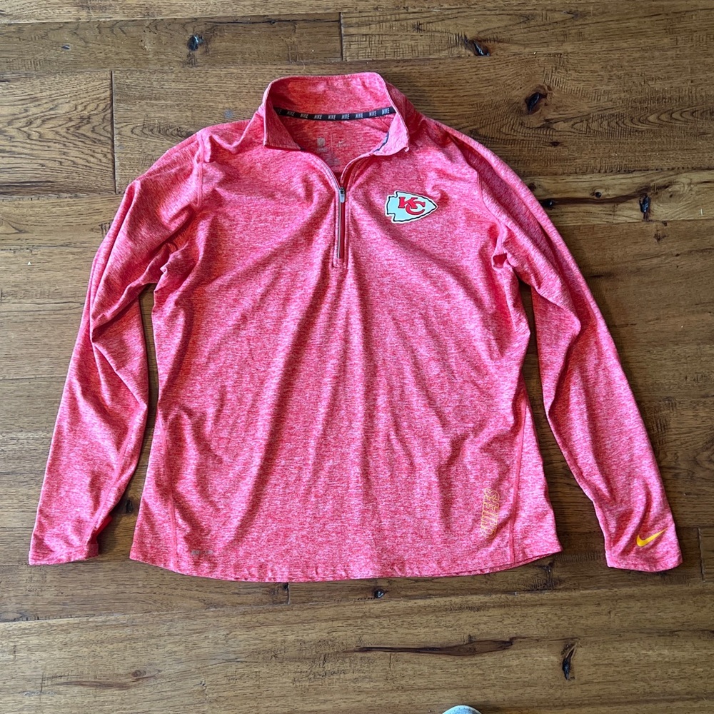 Nike Kansas City Chiefs Quarter-zip - WOMEN’S XXL - Excellent condition